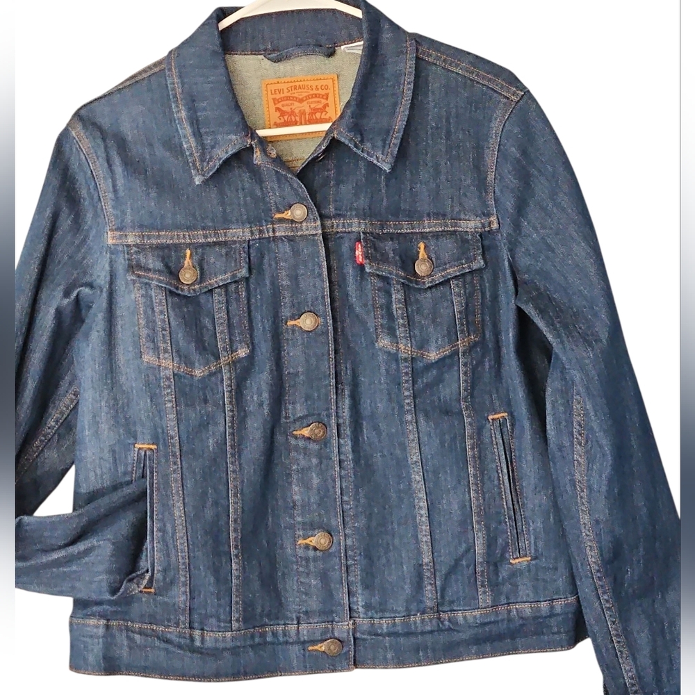 Levi's Women's Xl Denim Jean Jacket - Picture 1 of 1